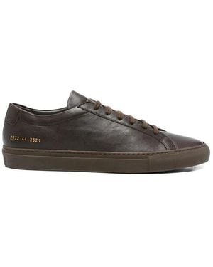 Common Projects Leather Trainers Achilles - Grey
