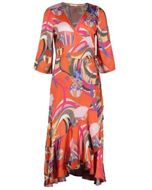 Stenströms Kleedjes ,Veelkleurig ,Joelle Dress - Rood