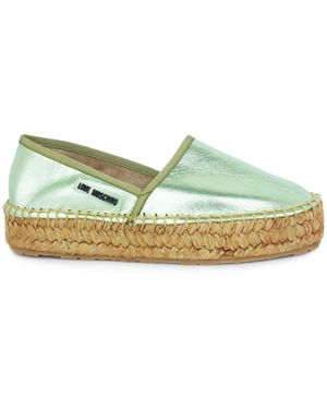 Love Moschino Espadrilles - Green