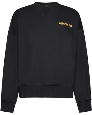 A PAPER KID Sweatshirts - Negro