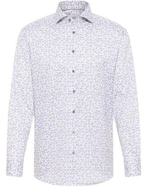 Eterna Casual Shirts - Blau