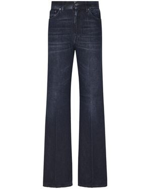 Dondup Wide Jeans - Bleu