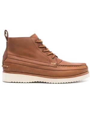 Ralph Lauren Lace-Up Boots - Brown