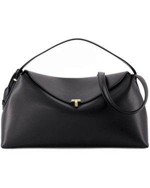TOTEME Tassen ,Zwart ,Leer T-Lock Top Handle Bag