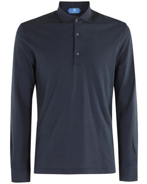 Roberto Collina Polo Shirts - Blu