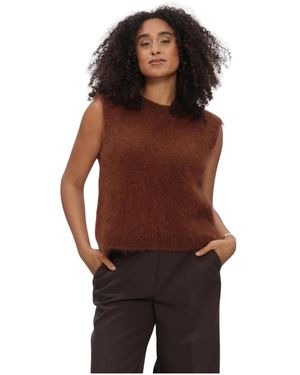 Summum Spencer Kid Mohair Knit - Bruin