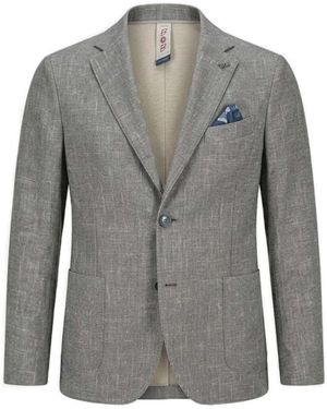 Bob Picky Buttoned Blazer - Grijs