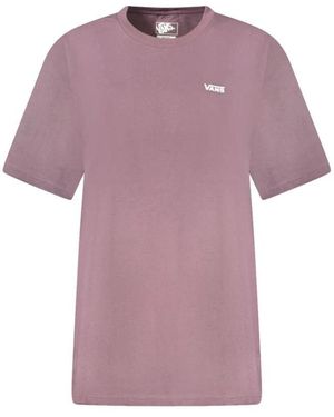 Vans Tops ,Paars ,Katoen Paarse Katoenen Tops & T-Shirt