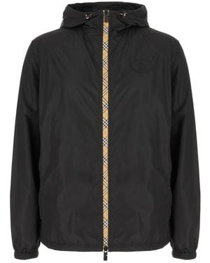 Burberry Light Jackets - Negro