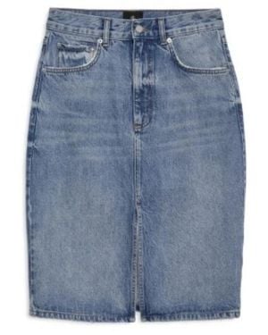 Anine Bing Denim Skirts - Blue