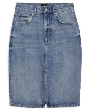Anine Bing Rokken ,Blauw ,Katoen Jamey Skirt