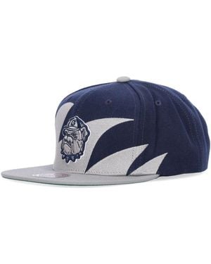 Mitchell & Ness Ncaa Sharktooth Snapback Cap - Blau