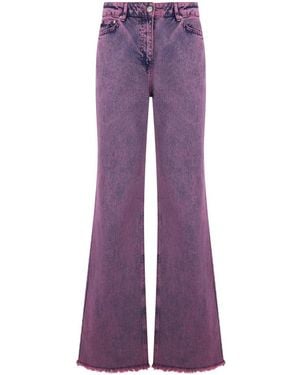 Moschino Flare Jeans - Purple