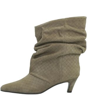 Exe' Heeled Boots - Vert
