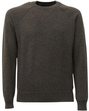 FILIPPO DE LAURENTIIS Round-Neck Knitwear - Grey