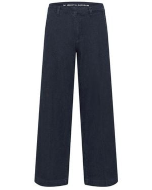My Essential Wardrobe Wide Jeans - Blue