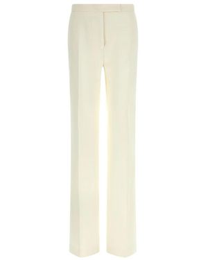 Tom Ford Straight Trousers - Blanco