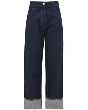 Beatrice B. Straight Jeans - Azul