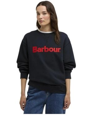 Barbour Hartland Crew Sweatshirt - Zwart