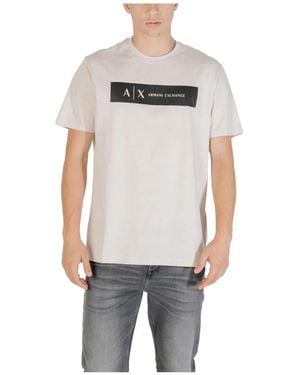 ARMANI EXCHANGE T-Shirts - Grigio