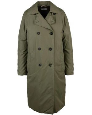 Peserico Double-Breasted Coats - Verde