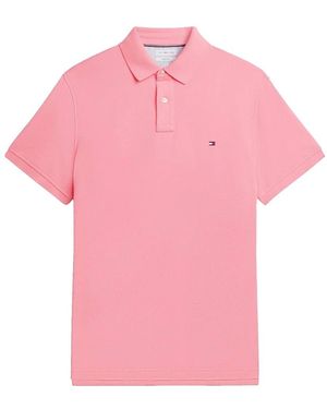 Tommy Hilfiger Tops ,Roze ,1985 Regular Polo