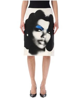 Versace Midi Skirts - Black