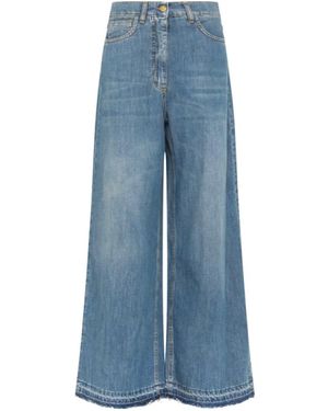 Momoní Wide Jeans - Blue