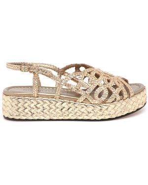 Pons Quintana Flat Sandals - Metallic