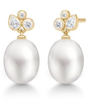 Julie Sandlau Earrings - Blanco