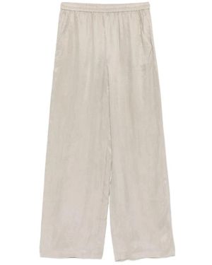 Emporio Armani Wide Trousers - Natural