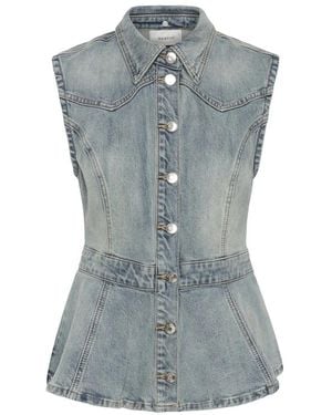 Gestuz Denim Shirts - Blau