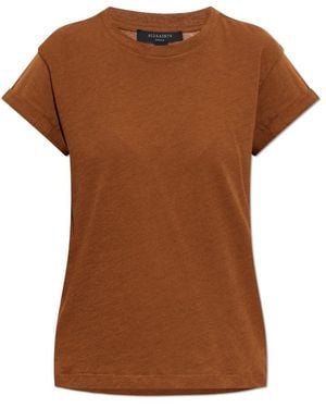 AllSaints Tops ,Bruin ,Katoen Anna T-Shirt