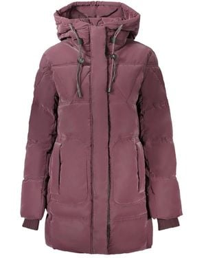 Desigual Winter Jackets - Purple
