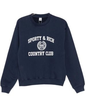 Sporty & Rich Sweatshirts - Blue