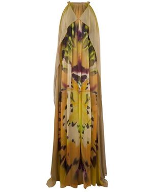 Alberta Ferretti Maxi Dresses - Metallic