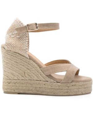 Castañer Wedges - Métallisé