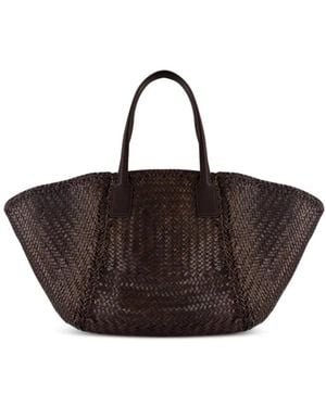 Dragon Diffusion Tote Bags - Marron