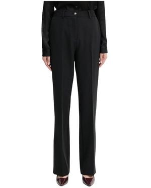 Guess Nieuwe Carla Wijde Broek - Zwart