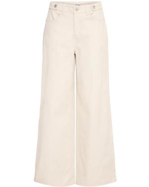 Ichi Wide Trousers - Natural