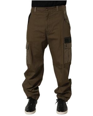 Dolce & Gabbana Straight Trousers - Green