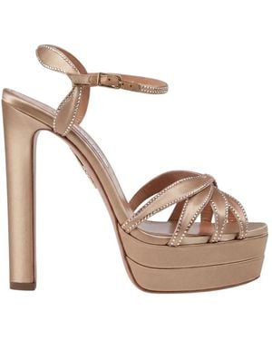 Aquazzura High Heel Sandals - Metálico
