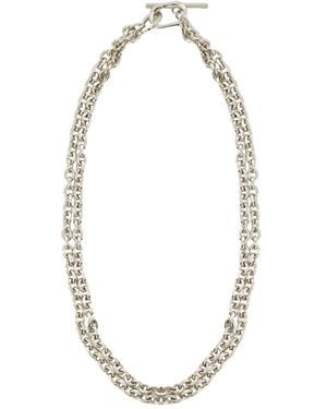Rabanne Collana link argento primavera-estate 2025 - Metallizzato