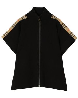 Burberry Jassen ,Zwart ,Capes