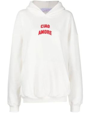 Giada Benincasa Hoodies - Blanco
