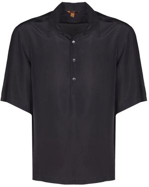 Barena Overhemden ,Blauw ,Mola Tentor - Zwart