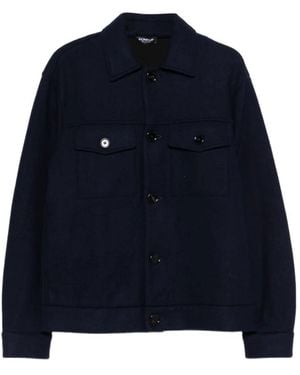 Dondup Light Jackets - Blue