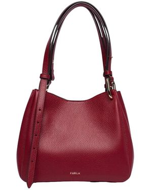 Furla Tassen ,Rood ,Leer Nuvola M Tote