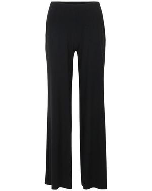 Doris S Wide Trousers - Nero
