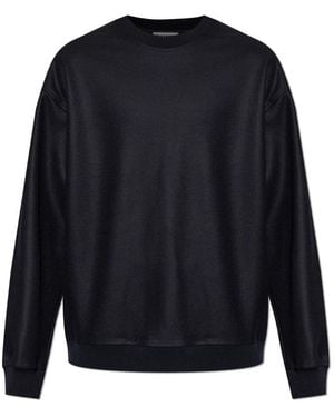 Jil Sander Round-Neck Knitwear - Bleu